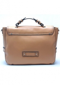 Актуальная сумка портфель с металлическими элементами