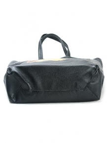 Удобная кожаная сумка с рисунком оленя