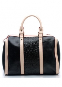 Кожаная сумка в спортивном стиле