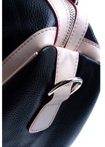 Кожаная сумка в спортивном стиле