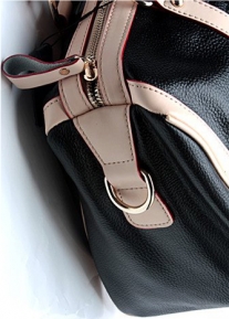 Кожаная сумка в спортивном стиле