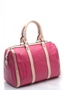 Кожаная сумка в спортивном стиле