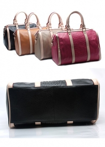 Кожаная сумка в спортивном стиле