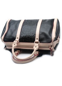 Кожаная сумка в спортивном стиле