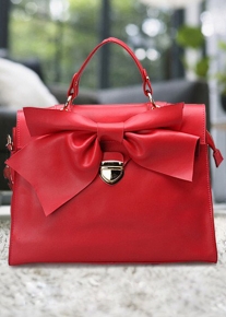 Оригинальная сумка портфель с бантом