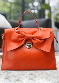 Оригинальная сумка портфель с бантом