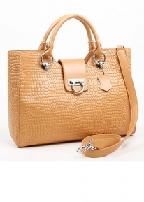 Фактурная кожаная сумка