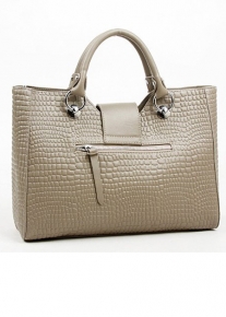 Фактурная кожаная сумка