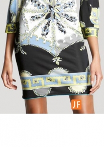 Эффектное платье с узорным принтом  Emilio Pucci