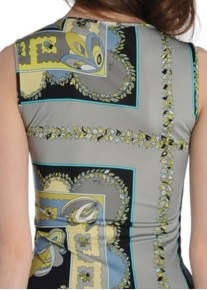 Платье с переплетающейся областью декольте Emilio Pucci