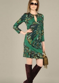 Эффектное платье с застежкой Emilio Pucci