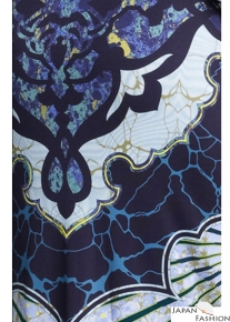Платье с эффектным орнаментом и красивой драпировкой Emilio Pucci