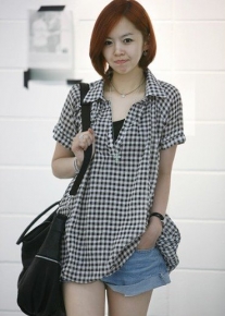 Рубашка свободного кроя