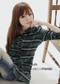 Рубашка в клеточку на резинке