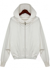 Стильная кофта с капюшоном и на молнии