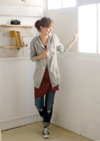 Спортивная кофта с капюшоном