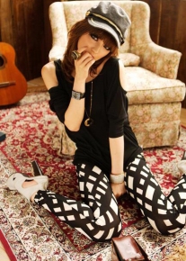 Пуловер с рукавами 