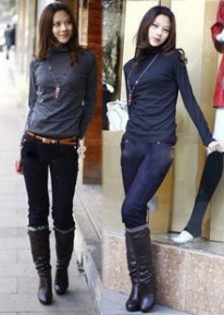 Нежная водолазка из хлопка