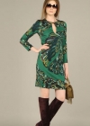 Эффектное платье с застежкой Emilio Pucci