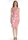 Платье с красивым вырезом Emilio Pucci